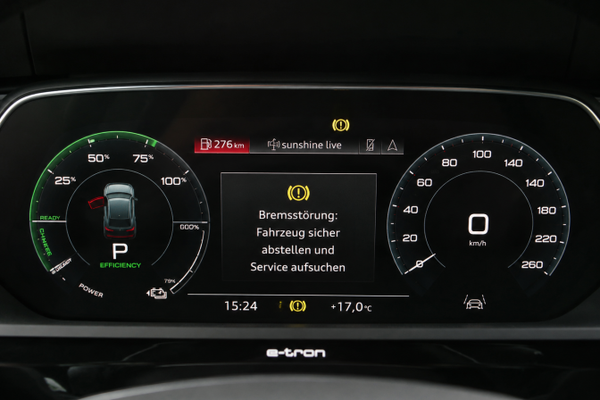 Audi e-Tron – Bremsenausfall droht